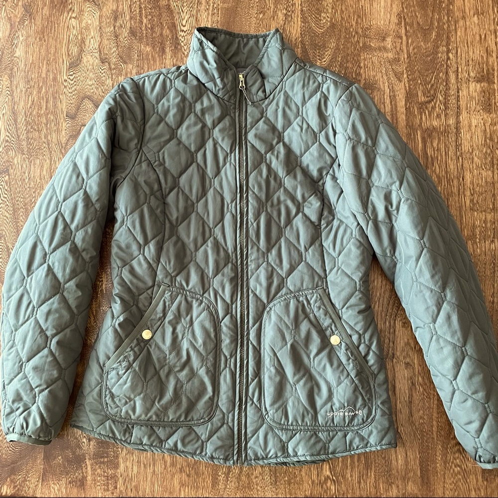 Quilted Puffer Eddie Bauer Jacket